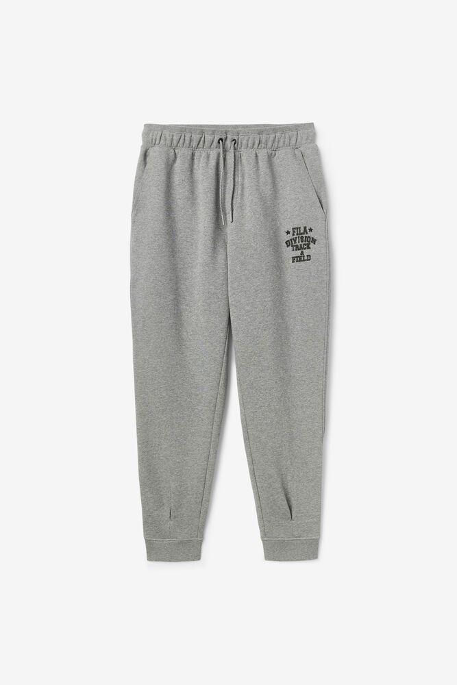 Fila Pants Nugah Jogger Mens Grey - India FNR-483567